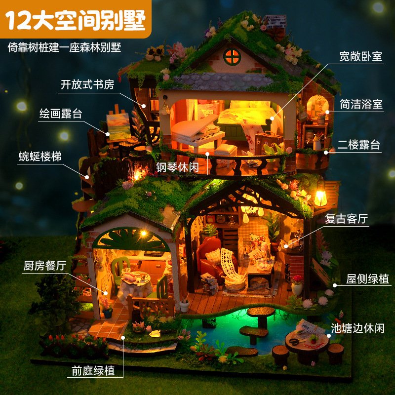 forest fairy tale villa