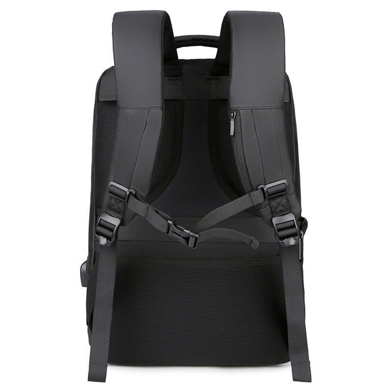 2026 Large Capacity Backpack - Waterproof Oxford Leather 16 Inch Laptop Bag for Outdoor Travel - Image 2